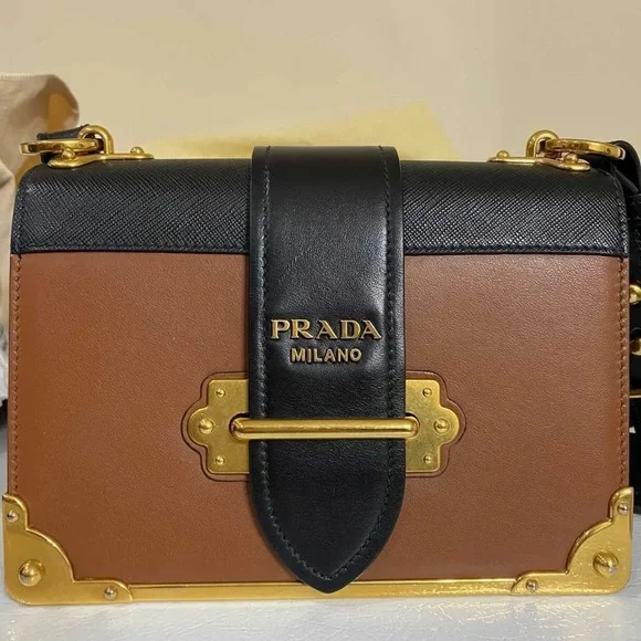 Leather Prada Cahier Bag - Picture 4 of 9